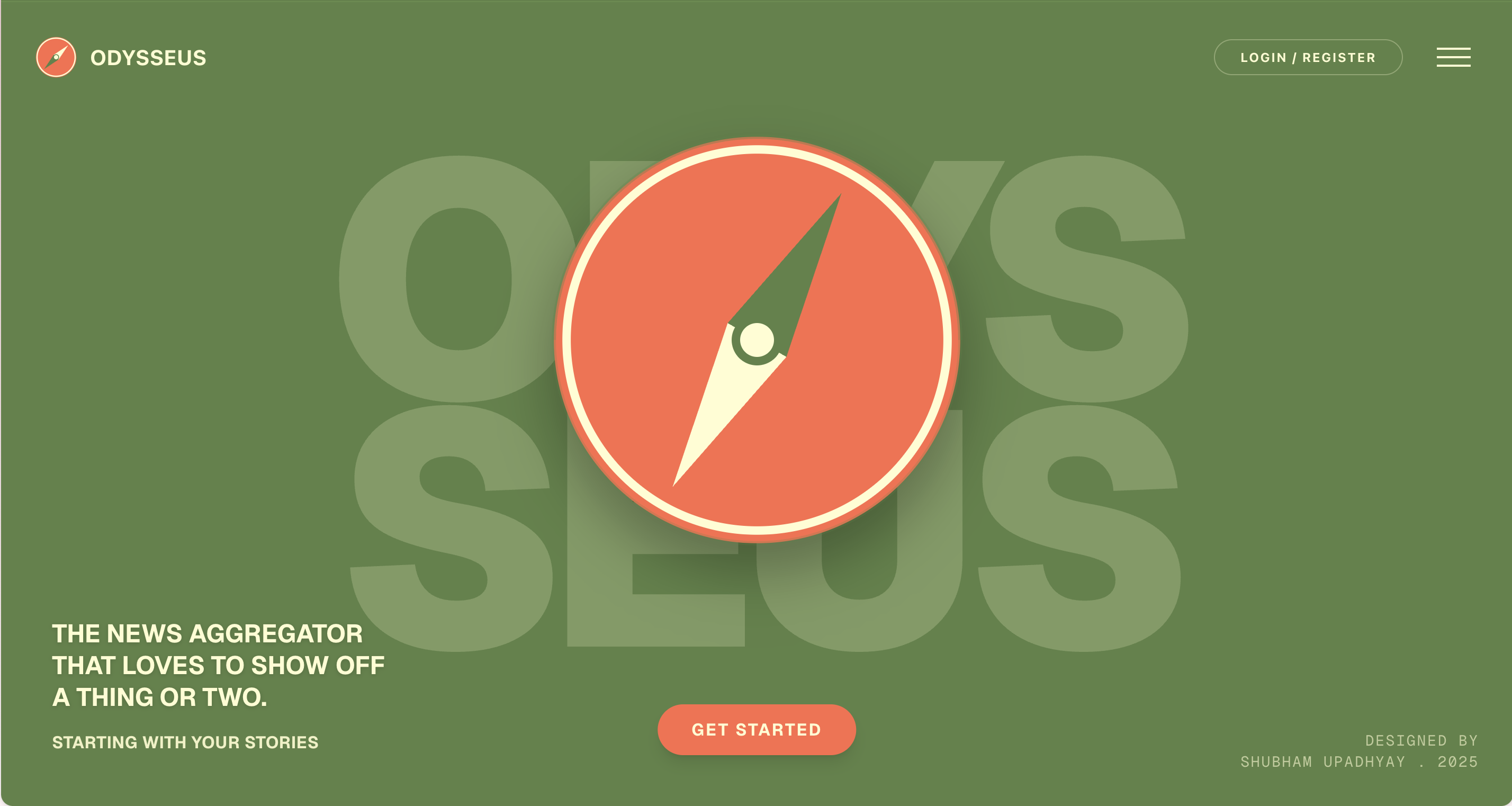 ODYSSEUS Screen